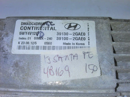 2013 Hyundai Santa Fe ecu ecm computer 39130-2GAE0 - Swan Auto