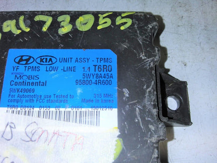 2013 Hyundai Sonata tire pressure monitor 95800-4R600 - Swan Auto