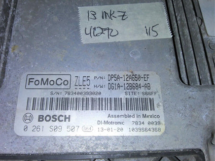 2013 Lincoln MKZ ECM ecu computer DP5A-12A650-EF - Swan Auto