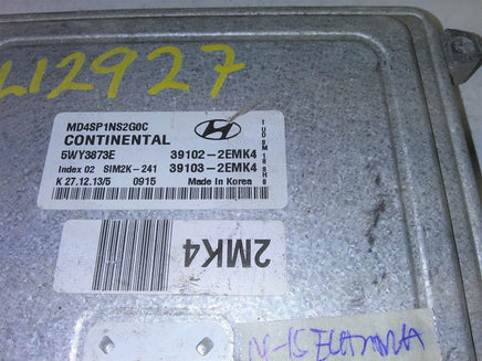 2014-2015 Hyundai Elantra ecm ecu computer 39102-2EMK4 - Swan Auto