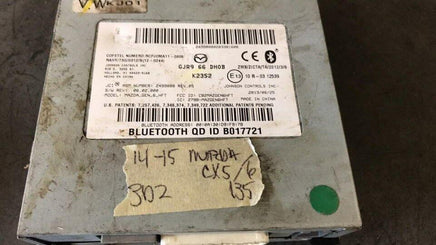 2014-2015 Mazda 6 or CX-5 bluetooth blue tooth module GJR9 66 DH0B - Swan Auto