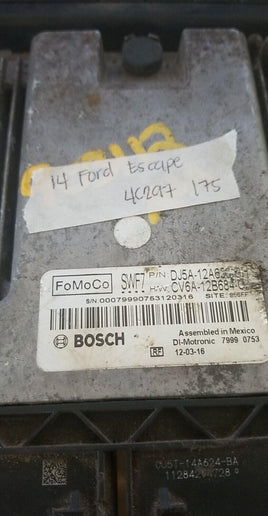 2014 Ford Escape ecm ecu computer DJ5A-12A650-GH - Swan Auto