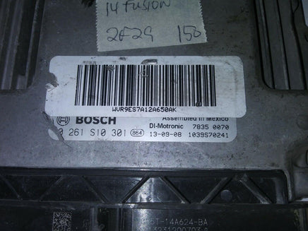 2014 Ford Fusion ecm ecu computer 0 261 S10 301 - Swan Auto