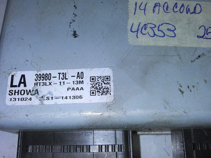 2014 Honda Accord Power Steering Control Module 39980-T3L-A0 - Swan Auto