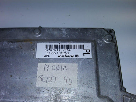 2014 Honda Civic ecm ecu computer 37820-R2J-L84 - Swan Auto