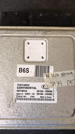 2014 Kia Optima ecm ecu computer 39138-2GAN0 - Swan Auto