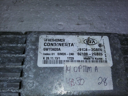 2014 Kia Optima ecm ecu computer 39138-2GBE5 - Swan Auto