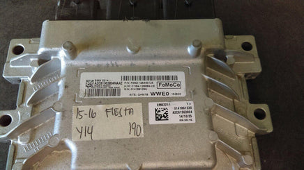 2015-2016 Ford Fiesta ecm ecu computer F2BZ-12A650-UA - Swan Auto