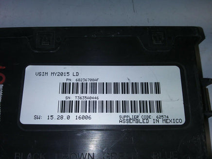 2015-2018 Dodge Charger interface control module 68236708AF - Swan Auto