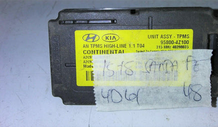 2015-2018 Hyundai Santa Fe tire pressure monitor 95800-4Z100 - Swan Auto
