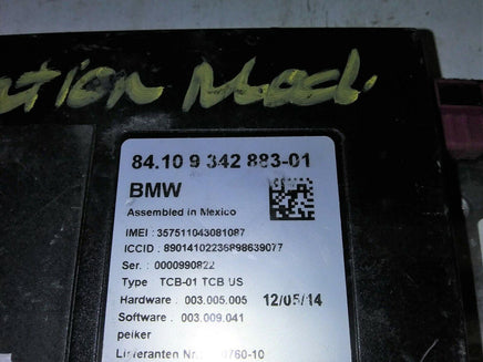 2015 BMW X3 Communication telematics control module 84.10 9 342 883-01 - Swan Auto