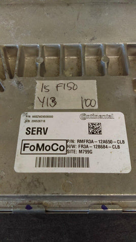2015 Ford F-150 F150 ecu ecm computer RMFR3A-12A650-CLB - Swan Auto