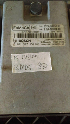 2015 Ford Fusion ecm ecu computer GS7A-12A650-KD - Swan Auto