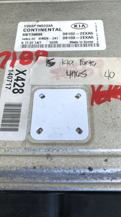 2015 Kia Forte ecm ecu computer 39102-2EXA5 - Swan Auto
