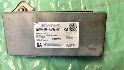 2016-2017 Acura ILX Sirius XM radio receiver module 39800-TX6 -A712-M1 - Swan Auto