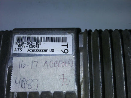 2016-2017 Honda Accord ecm ecu computer 37820-5A0-B24 - Swan Auto