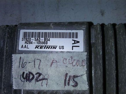 2016-2017 Honda Accord ecm ecu computer 37820-5A0-B54 - Swan Auto