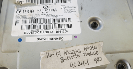 2016-2017 Mazda MX-5 Miata ecm ecu computer NA1J 66 9C0 - Swan Auto