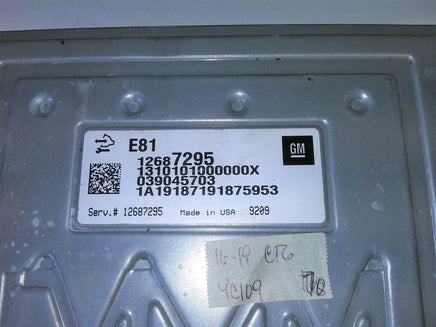 2016-2019 Cadillac CT6 ecu ecm computer 12687295 - Swan Auto