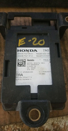 2016-2019 Honda Pilot Left rear Blindspot alert control module 36935-TG7-A02 - Swan Auto