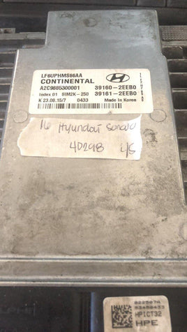 2016 Hyundai Sonata ecm ecu computer 39160-2EEB0 - Swan Auto