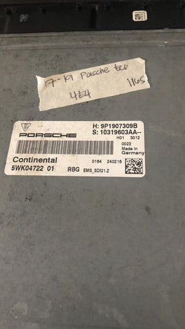 2017-2019 Porsche engine control module 9P1907309B - Swan Auto
