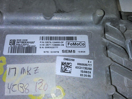 2017 Lincoln MKZ ecm ecu computer GS7A-12A650-DF - Swan Auto