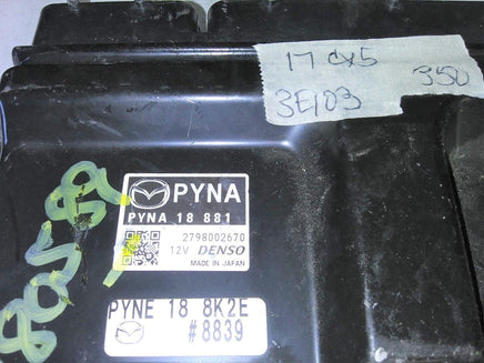 2017 Mazda CX5 CX-5 ecm ecu computer PYNA 18 881 - Swan Auto