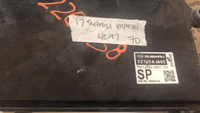 2017 Subaru Impreza ecu ecm computer 22765AJ60C - Swan Auto