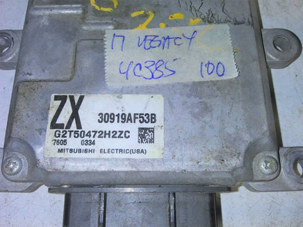 2017 Subaru Legacy TCM transmission computer 30919AF53B - Swan Auto
