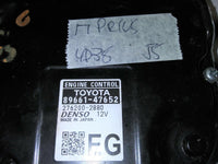 2017 Toyota Prius ecu ecm computer 89661-47652 - Swan Auto