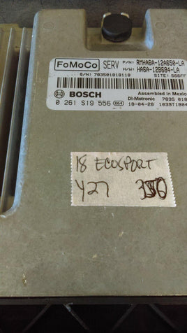 2018-2019 Ford EcoSport ecm ecu computer RMHA6A-12A650-LA - Swan Auto