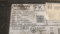 2018 Infiniti Q60 communication control module 28275 5ZA0D - Swan Auto