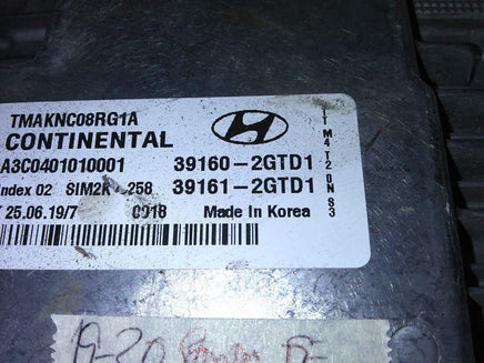 2019-2020 Hyundai Santa Fe ecm ecu computer 39160-2GTD1 - Swan Auto