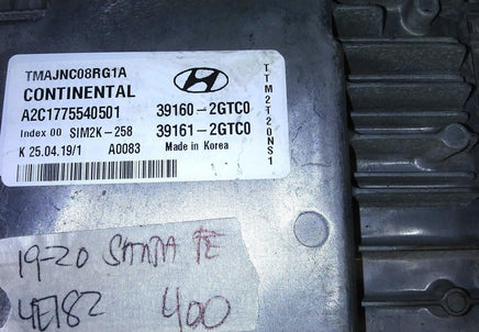 2019-2020 Hyundai Santa Fe ecu ecm computer 39160-2GTC0 - Swan Auto
