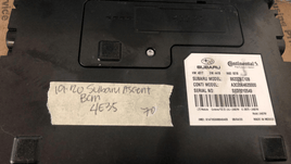2019-2020 Subaru Ascent multi-function control module 86222XC10B - Swan Auto