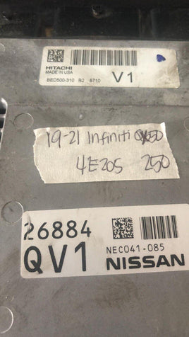 2019-2021 Infiniti QX50 ecm ecu computer NEC041-085 - Swan Auto