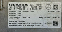 2019-2021 Mercedes A250 instrument cluster control module A 247 900 16 08 - Swan Auto