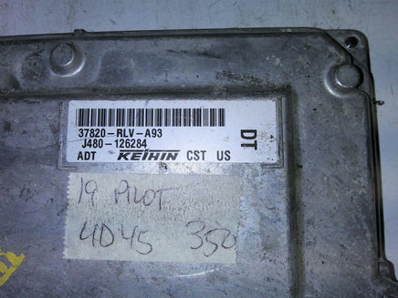 2019 Honda Pilot ecm ecu computer 37820-RLV-A93 - Swan Auto