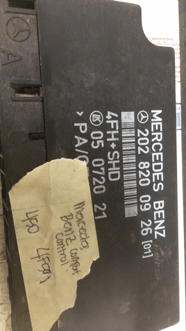 202 820 09 26 Mercedes Comfort control module computer module - Swan Auto