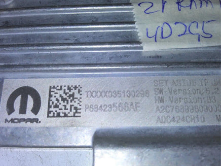 2021 Dodge Ram 1500 park aid assist control module P68423566AE - Swan Auto