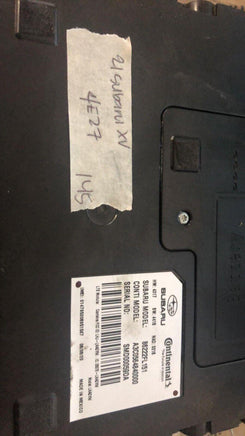 2021 Subaru XV Crosstrek tcm transmission computer 86222FL151 - Swan Auto
