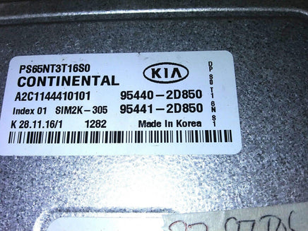 2022 Kia Seltos TCM transmission computer 95440-2D850 - Swan Auto
