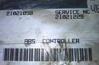21021058 Saturn S Series 1993 abs anti-lock brake control module - Swan Auto