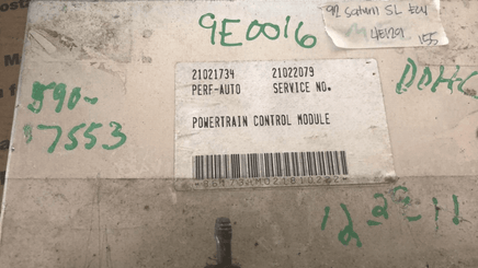 21021734 ecm ecu computer 1992 Saturn SL or SC - Swan Auto