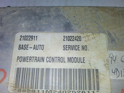 21022911 ecu ecm computer 1994 Saturn S series - Swan Auto