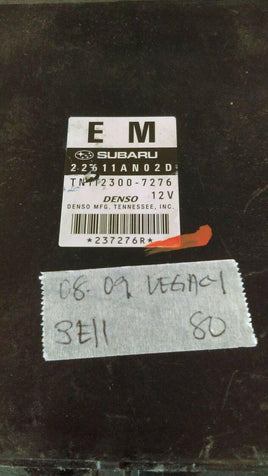 22611AN02D Subaru Legacy 2008-2009 ecm ecu computer - Swan Auto