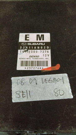 22611AN02D Subaru Legacy 2008-2009 ecm ecu computer - Swan Auto