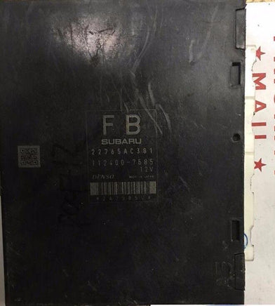 22765AC381 Subaru Impreza 2012 ecu ecm computer - Swan Auto