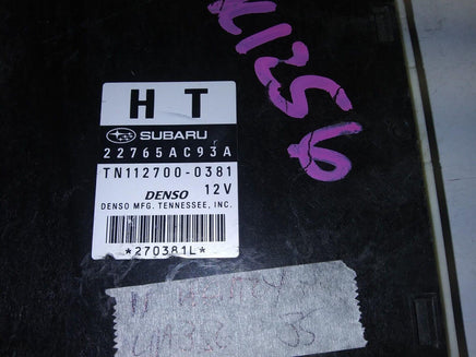 22765AC93A ecu ecm computer 2011 Subaru Legacy - Swan Auto